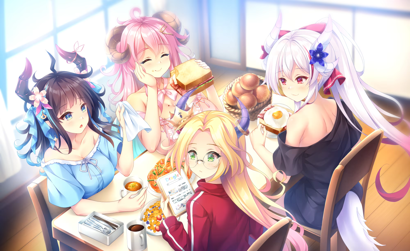 图片[2]-【PC/汉化】龙娘×咖啡厅2（ドラ・コンカフェ2）-Angelmoe