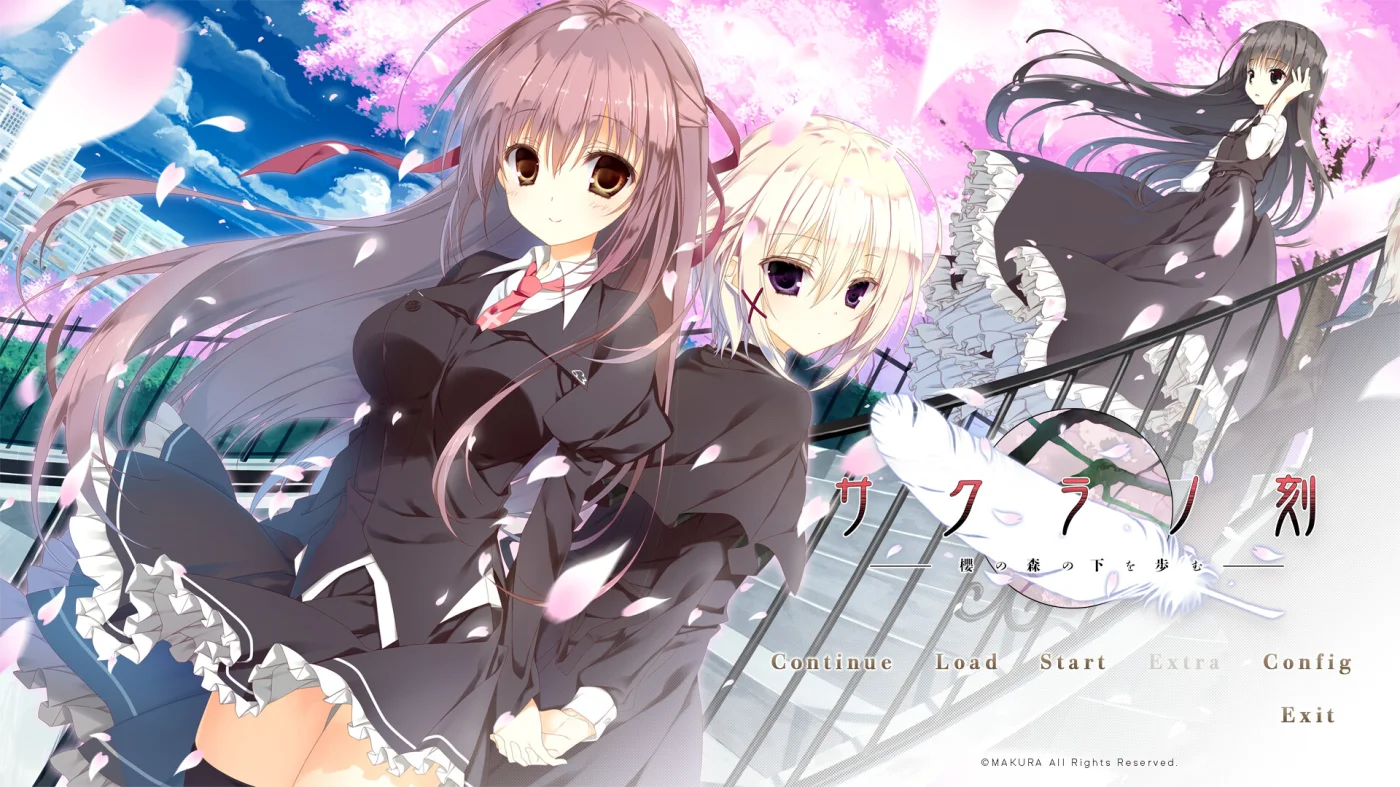 【PC/汉化】樱之刻 – 于樱花之森下漫步（サクラノ刻 ―櫻の森の下を歩む） 本体+全CG存档-Angelmoe
