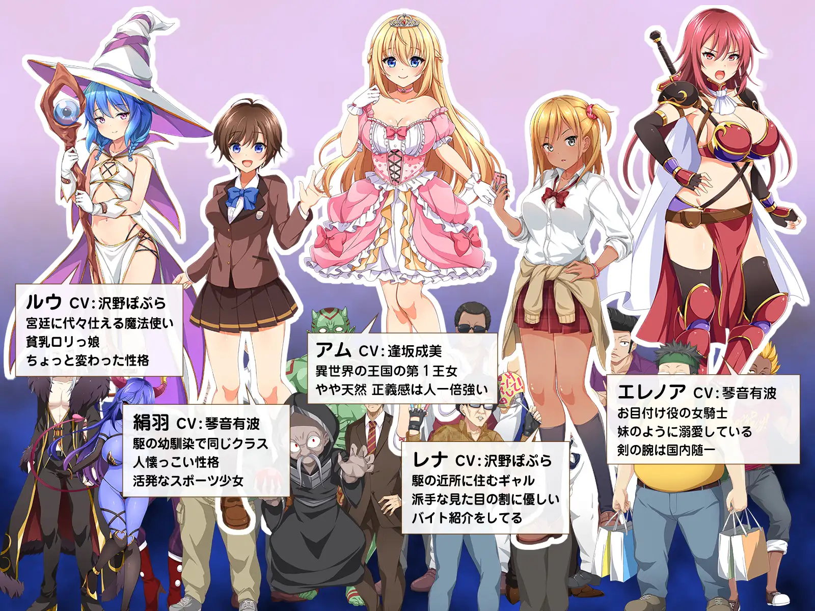 图片[1]-【安卓直装】跨维度公主降临（異世界の姫さま現世にイク!～知らない世界で言われるがまま～）| 中文版下载