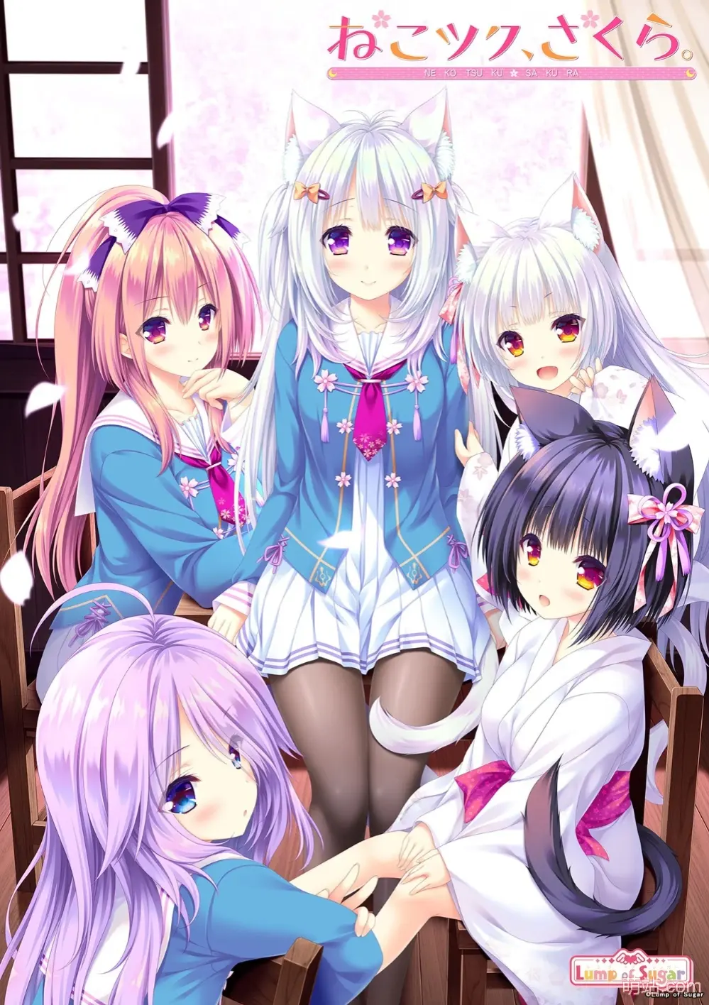 猫咪相随★恋樱纷飞 / ねこツク、さくら。