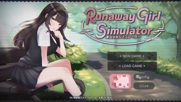 家出少女模拟器 脱逃少女模拟器 / Runaway Girl Simulator Ver1.2.0 本体+存档 [1.72G]